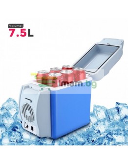 Хладилна чанта 7,5 литра за кола опция охлаждане и затопляне